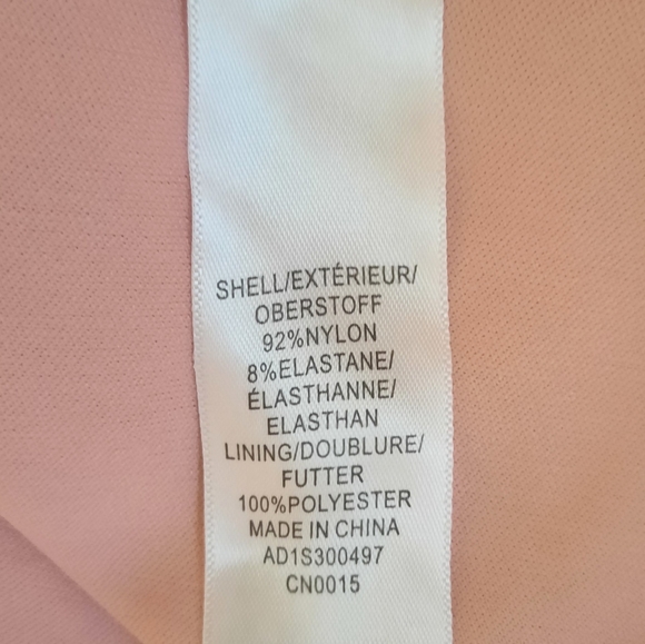 Adrianna papell pink lace bell sleeve top blouse sz small *F - Picture 8 of 8